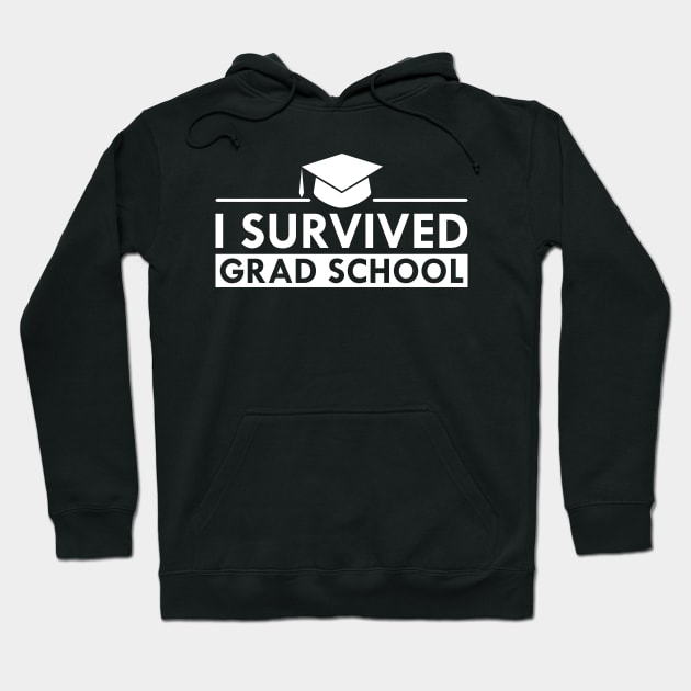 College Graduate - I survived med school Hoodie by KC Happy Shop